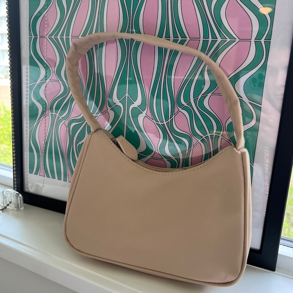 Ardene Handbags - NWT Beige Shoulder Baguette Bag